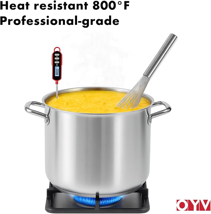 OYV 18/10 Stainless Steel Large Whisk, Mixing Batter, Making Sauces, Long Wisk - Image 8
