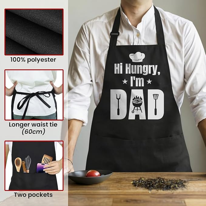 SANDJEST Funny Mens Aprons - Image 2