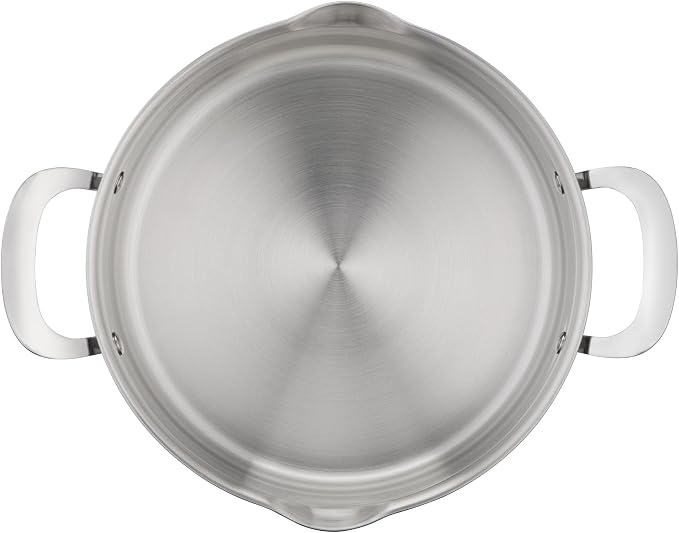 Jamie Oliver by T-fal Cook Smart 10-Piece Cookware Set, Uncoated Stainless Steel - Image 3