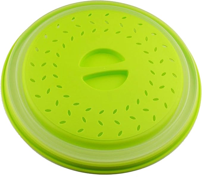 Dependable Industries' 2-in-1 Collapsible Microwave Splatter Guard Cover & - Image 6