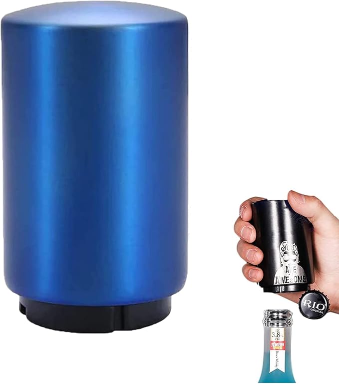 Stocking Stuffers Gift for Dad Mom, YUDANSI Push Down Bottle Opener, Automatic by YUDANSI