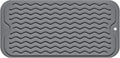 Silicone Dish Drying Mat, Non-Slip Easy Clean Sink Mat Large Heat-resistant by MODENGKONGJIAN