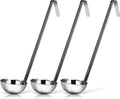 Whysko Soup Ladles Stainless Steel, Rustproof Heat-Resistant Materials by WHYSKO