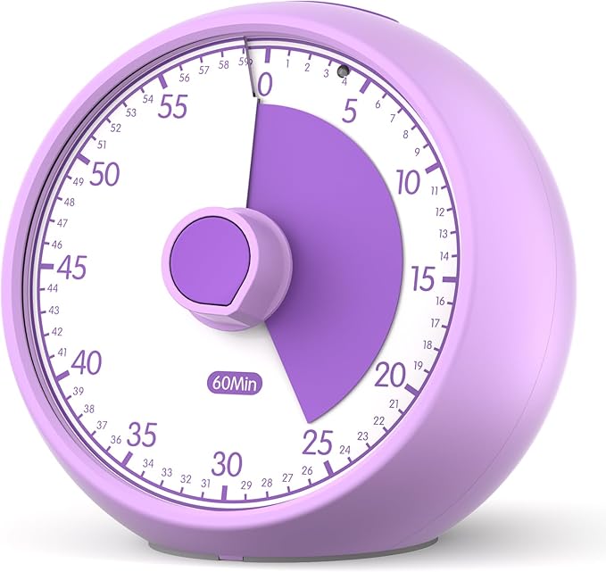 Conchstar Visual Timer for Kids 60-Minute by Conchstar
