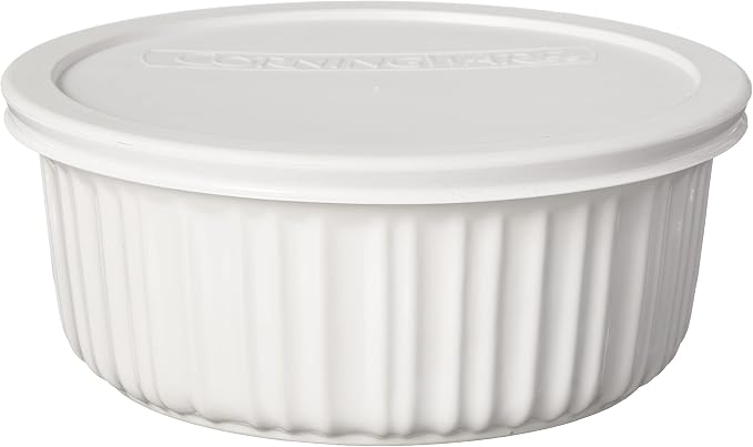 CorningWare French White 7-Pc Ceramic Bakeware Set - Image 5