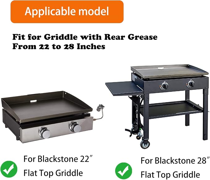 Universal Wind Screen/Guard and Griddle Warming Rack Set Fit - Image 2