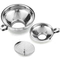 Delove Canning Funnel with Strainer by Delove