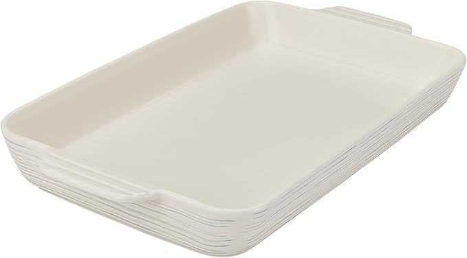 Pyrex 4QT Rectangular Ceramic Baking Dish, Casserole Dish by Pyrex
