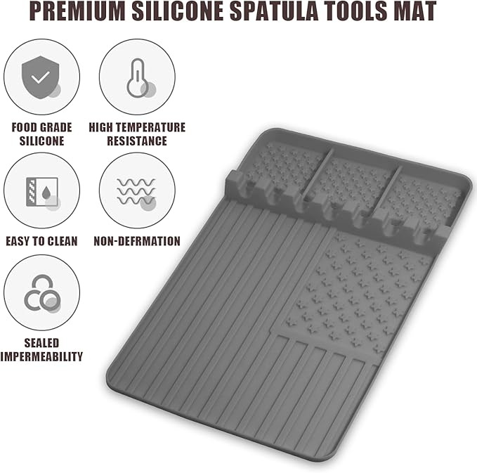 2 PCS Silicone Grill Mat Compatible - Image 3