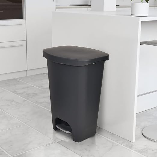 Glad 13 Gallon Trash Can 2 Pack | Plastic Kitchen Waste Bins - Image 8