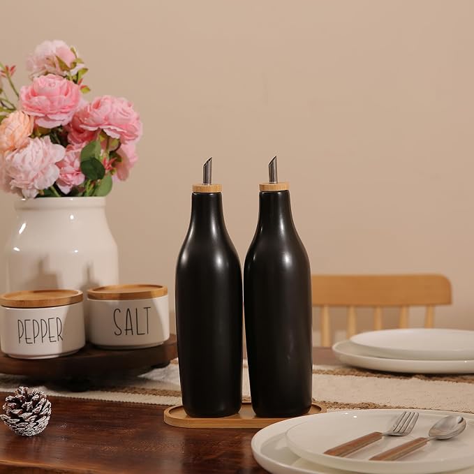 HOMCDALY Ceramic Olive Oil Dispenser - Image 7