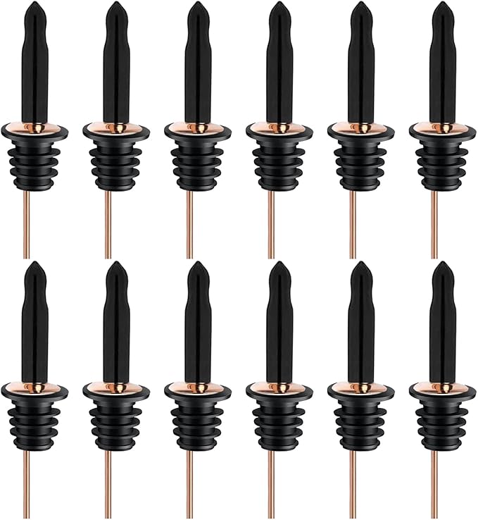 Pafusen 12 Pack Liquor Bottle Pourers, Liquor Pour Spout by Pafusen