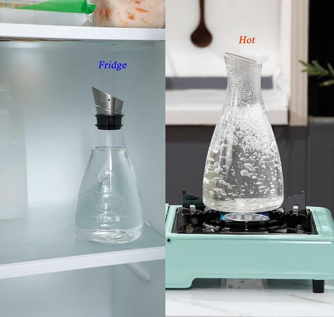 50 Ounces Borosilicate Glass Carafe - Image 7