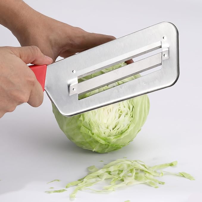 Cabbage Chopper Shredder, 2 Pack Cabbage Cutter Knife Kitchen Slicer Sauerkraut - Image 3