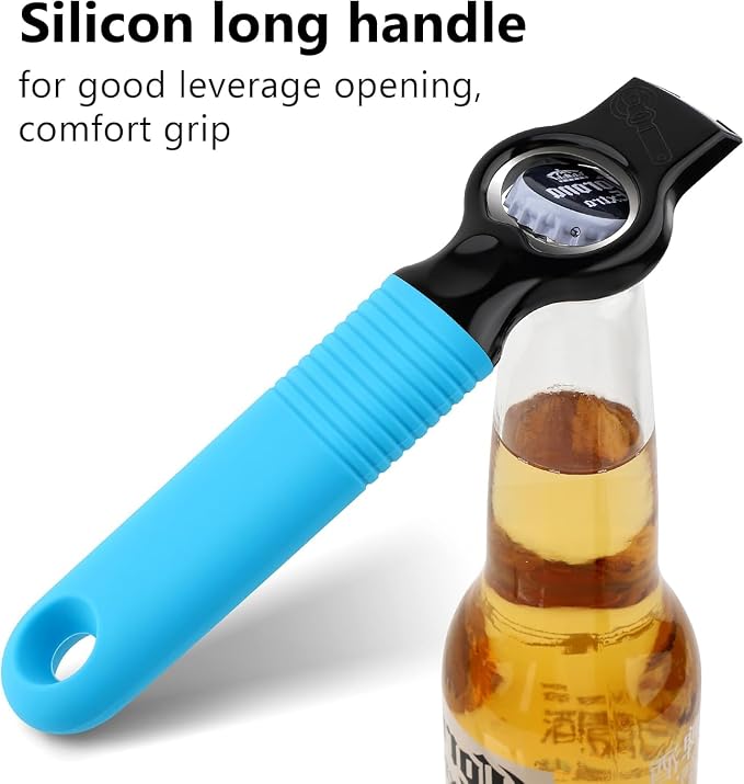2-Pack Magnetic Beer Bottle Opener & Soda Can Opener, 2-in-1 Bottle Opener and - Image 4