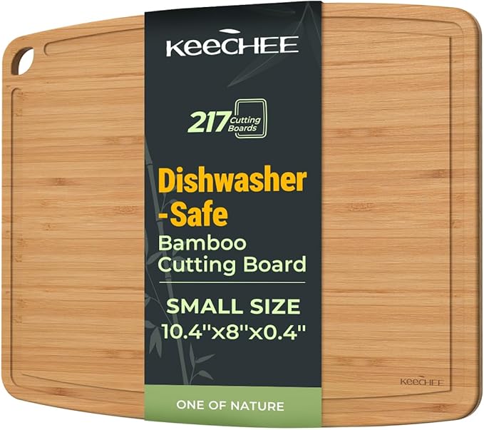 Keechee Dishwasher Safe Carbonized Bamboo Wood Cutting Boards by Keechee