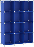 AWTATOS Cube Storage Organizer, 12 Cube Closet Organizers and Storage Shelves by AWTATOS