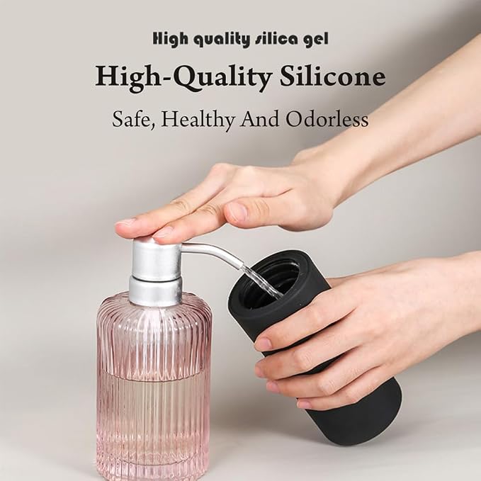 Soap Dispenser Dish Soap Silicone Dispenser Liquid Dish Soap Dispenser Squeeze - Image 3