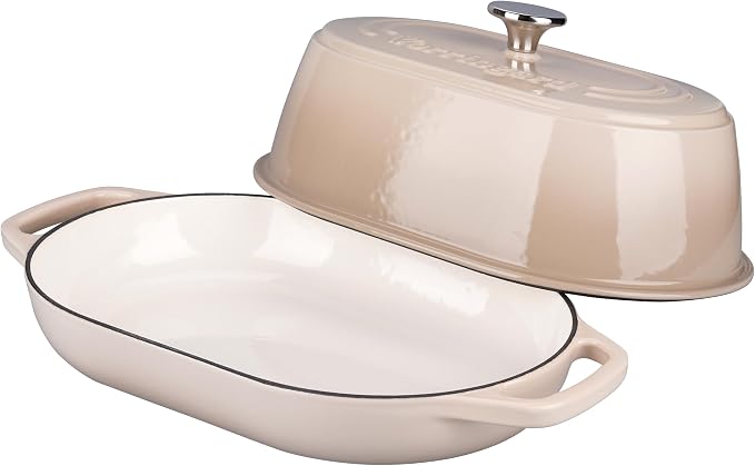 VORRINGARD Enameled Cast Iron Dutch Oven Pot - Image 5