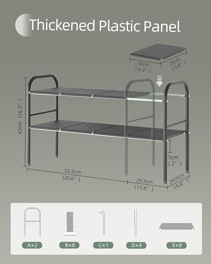 NETEL 2 Pack Under Sink Organizers and Storage, Expandable Under Cabinet - Image 3