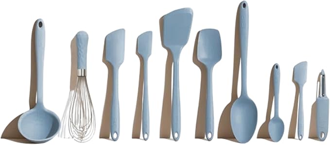 GIR: Get It Right 10-Piece Spatula Set & Silicone Utensils by GIRGetItRight