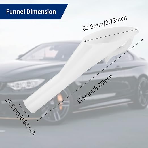 Fuel Filler Funnel for Ford Focus F150 Mercury Lincoln, Replacement Part# - Image 2