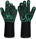 Comsmart BBQ Gloves, 1472 Degree F Heat Resistant Grilling Gloves Silicone by Comsmart