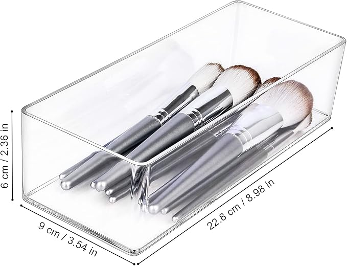 JessLab Acrylic Organizers, Bathroom Organizer - Image 2
