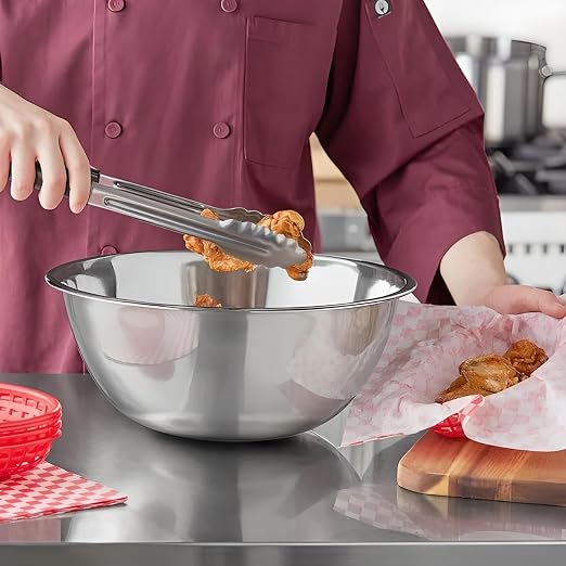 OCS Parts 8 Quart Mixing Bowl | 13.25-Inch Stainless Steel Professional Grade - Image 9