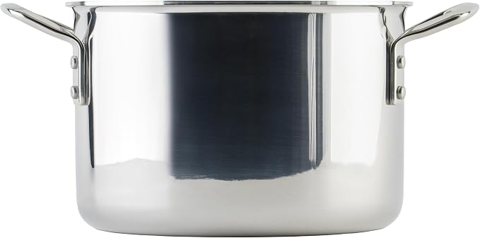 WINCO Tri-Ply Stock Pot, 6-quart-qt-6qt - Image 3