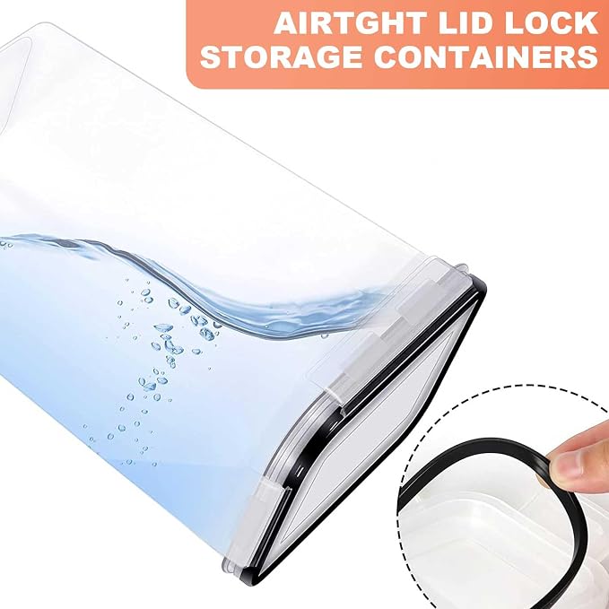 24 Pack Airtight Food Storage Containers - Image 3