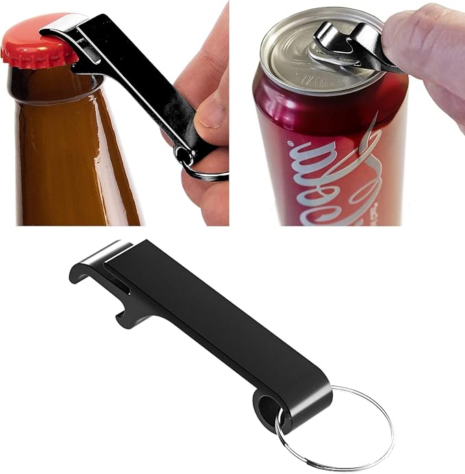 Can Opener Smooth Edge & Bottle Opener, Manual Side Safe Cut Can Opener Smooth - Image 5