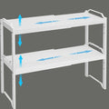 X-cosrack 2 Pack Expandable Kitchen Cabinet Shelf Organizer, Stackable by X-cosrack