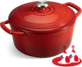 Overmont Enameled Cast Iron Dutch Oven by Overmont