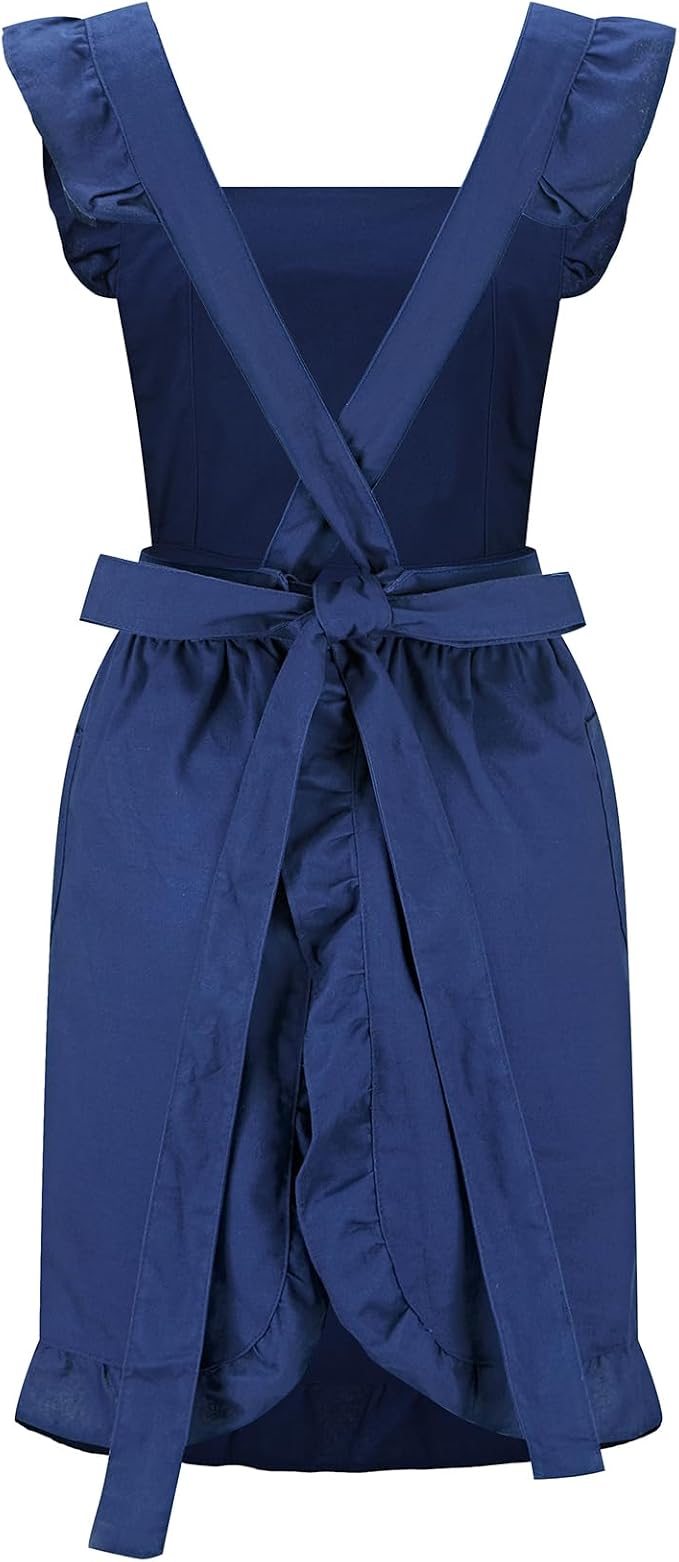 Hyzrz Retro Adjustable Ruffle Aprons - Image 2