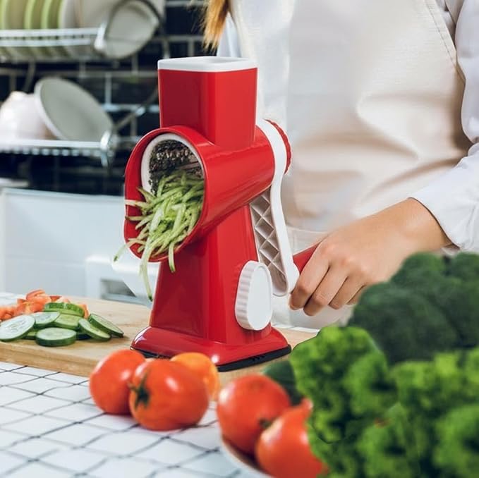 Cheese Grater with Handle, Vegetables and Fruits and Easy to Clean - Image 7