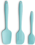 Silicone Spatula 3‑Piece Set Heat Resistant 600°F Non‑Stick Rubber Spatulas by ALLWIN-HOUSEWARE