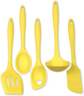 Chef Craft Premium Silicone Kitchen Tool and Utensil Set, 5 Piece by ChefCraft