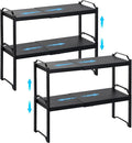 4 Pack Kitchen Cabinet Shelves Organizers, Kitchen Counter Storage Shelf Spice by X-cosrack