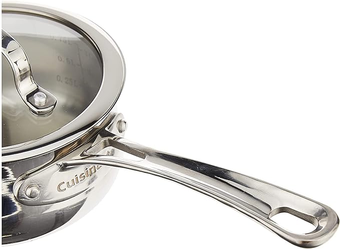 Cuisinart 419-14 Contour Stainless 1-Quart Saucepan - Image 3