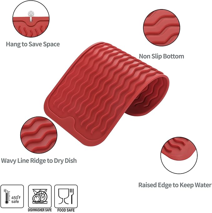 MicoYang Silicone Dish Drying Mat - Image 3