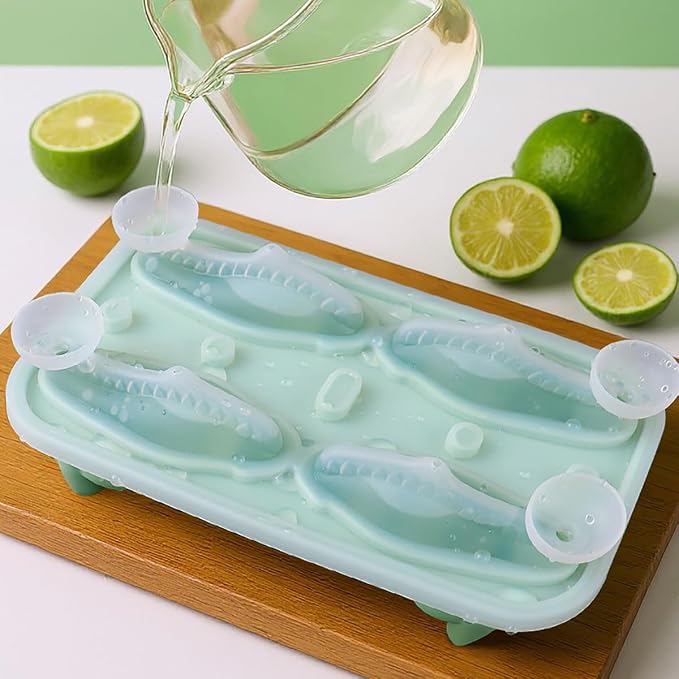 Dinosaur Ice Cube Tray, 3D Dino Ice Cube Mold, Silicone Ice Tray Large Fun - Image 4