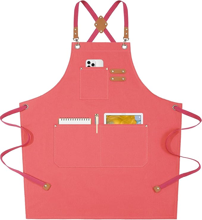 AFUN Chef Aprons for Women Men by BringYouaFun