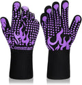 Comsmart BBQ Gloves, 1472 Degree F Heat Resistant Grilling Gloves Silicone by Comsmart