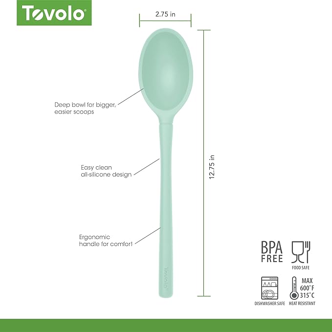 Tovolo Flex Core Silicone Deep Spoon - Image 6