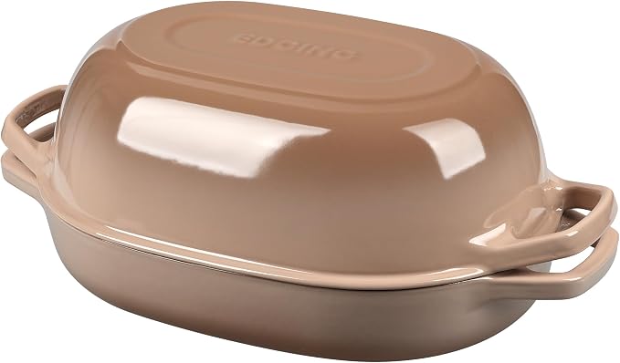 EDGING CASTING Enameled Cast Iron Oval Dutch Oven Pot - Image 7