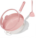 CAROTE 11 Inch Nonstick Deep Frying Pan by CAROTE