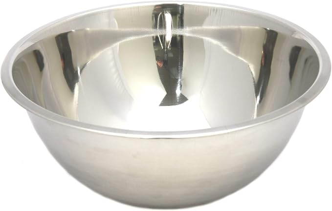 Chef Craft Brushed Mixing Bowl, Stainless Steel by ChefCraft