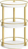 Yatiney 3-Tier Lazy Susan, Rotating Spice Rack, Spinning Organizer, Industrial by Yatiney