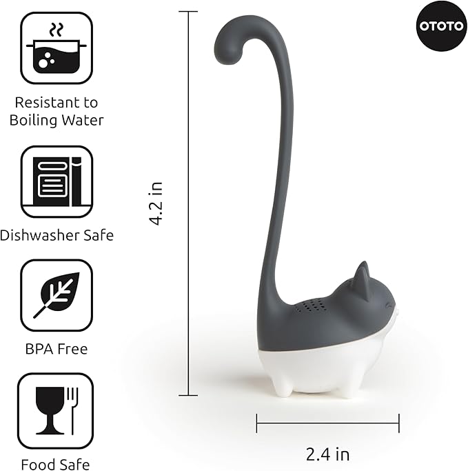 OTOTO Louie Cat Tea Infuser - Image 7